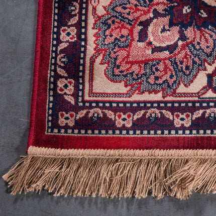 Vintage vloerkleden - Dutchbone vloerkleed Bid Old Red - Vloerkledenloods
