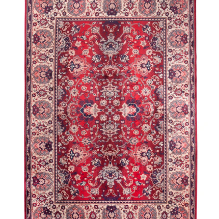 Vintage vloerkleden - Dutchbone vloerkleed Bid Old Red - Vloerkledenloods