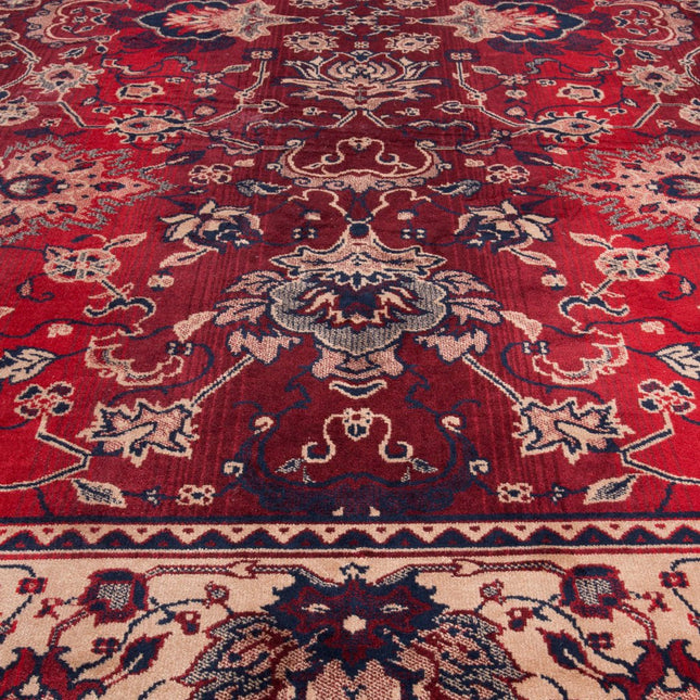 Vintage vloerkleden - Dutchbone vloerkleed Bid Old Red - Vloerkledenloods