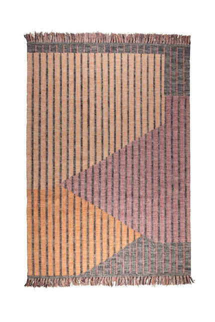 Vintage vloerkleden - Dutchbone vloerkleed Hampton Lilac 160x230cm - Vloerkledenloods