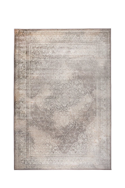 Vintage vloerkleden - Dutchbone vloerkleed Rugged Beige - Vloerkledenloods