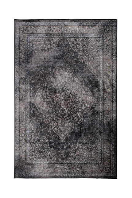 Vintage vloerkleden - Dutchbone vloerkleed Rugged Dark - Vloerkledenloods