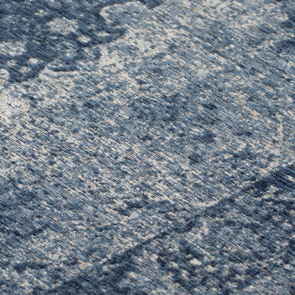 Vintage vloerkleden - Flair Rugs vloerkleed Antique Traditional Blauw - Vloerkledenloods