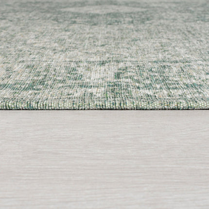 Vintage vloerkleden - Flair Rugs vloerkleed Antique Traditional Groen - Vloerkledenloods