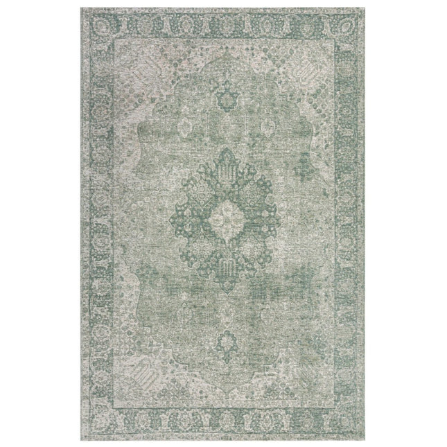 Vintage vloerkleden - Flair Rugs vloerkleed Antique Traditional Groen - Vloerkledenloods