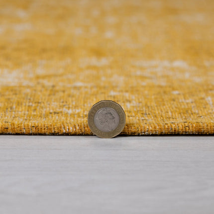 Vintage vloerkleden - Flair Rugs vloerkleed Antique Traditional Oker - Vloerkledenloods