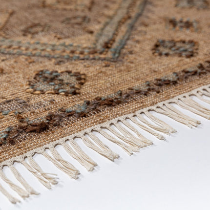 Vintage vloerkleden - Flair Rugs vloerkleed Orin Vintage Naturel - Vloerkledenloods