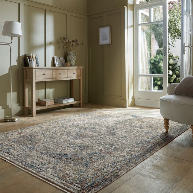 Vintage vloerkleden - Flair Rugs vloerkleed Sybil Vintage Style Multi - Vloerkledenloods