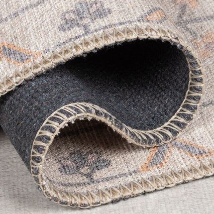 Vintage vloerkleden - Flair Rugs vloerkleed Teo Traditional Naturel - Vloerkledenloods