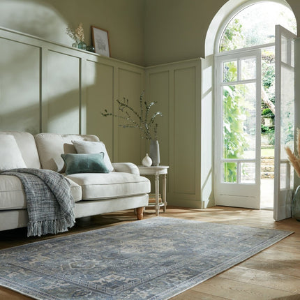 Vintage vloerkleden - Flair Rugs vloerkleed Windsor Traditional Groen - Vloerkledenloods