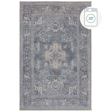 Vintage vloerkleden - Flair Rugs vloerkleed Windsor Traditional Groen - Vloerkledenloods