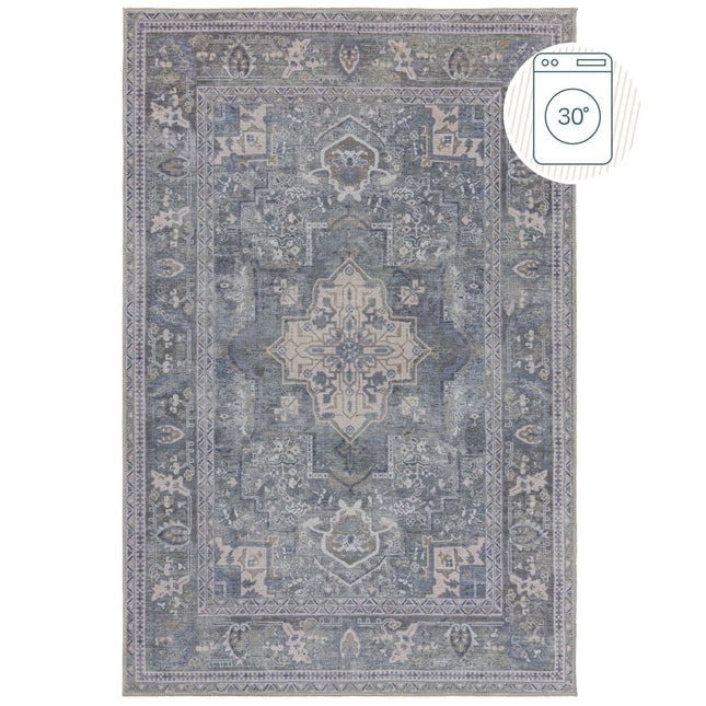 Vintage vloerkleden - Flair Rugs vloerkleed Windsor Traditional Groen - Vloerkledenloods
