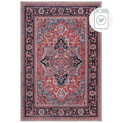 Vintage vloerkleden - Flair Rugs vloerkleed Windsor Traditional Rood - Vloerkledenloods