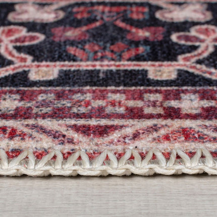 Vintage vloerkleden - Flair Rugs vloerkleed Windsor Traditional Rood - Vloerkledenloods