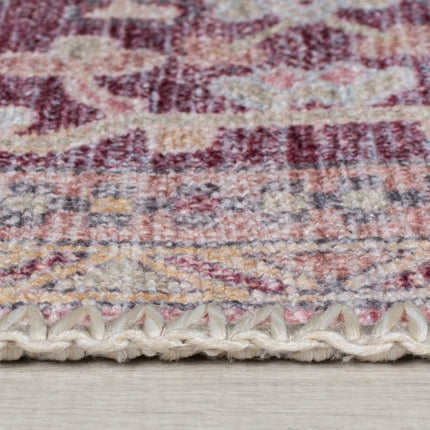 Vintage vloerkleden - Flair Rugs vloerkleed Windsor Traditional Roze - Vloerkledenloods