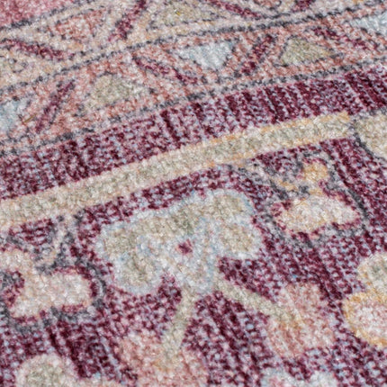 Vintage vloerkleden - Flair Rugs vloerkleed Windsor Traditional Roze - Vloerkledenloods