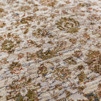 Vintage vloerkleden - Flair Rugs vloerkleed Zetta Vintage Style Groen - Vloerkledenloods