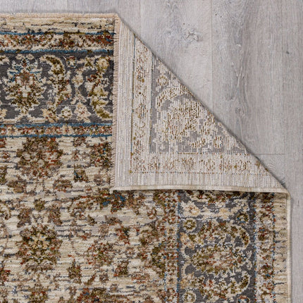 Vintage vloerkleden - Flair Rugs vloerkleed Zetta Vintage Style Groen - Vloerkledenloods