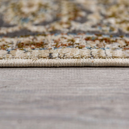 Vintage vloerkleden - Flair Rugs vloerkleed Zetta Vintage Style Groen - Vloerkledenloods
