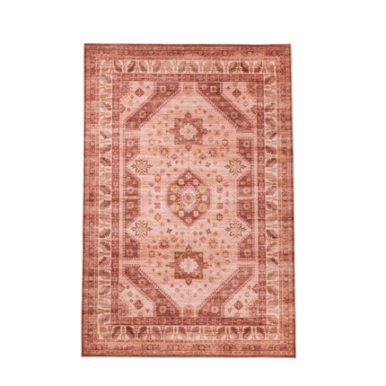 Vintage vloerkleden - Vintage vloerkleed Medina Roze - Vloerkledenloods