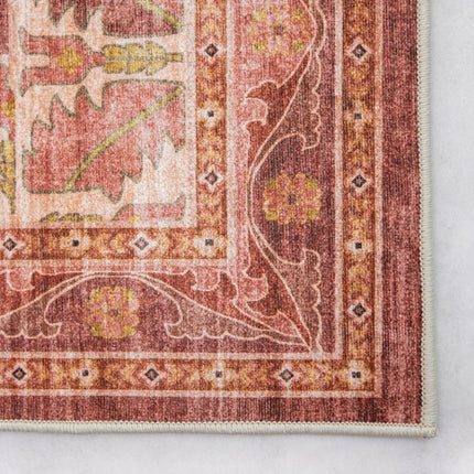 Vintage vloerkleden - Vintage vloerkleed Medina Roze - Vloerkledenloods