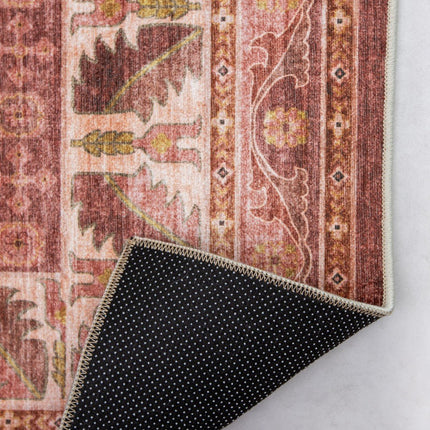 Vintage vloerkleden - Vintage vloerkleed Medina Roze - Vloerkledenloods