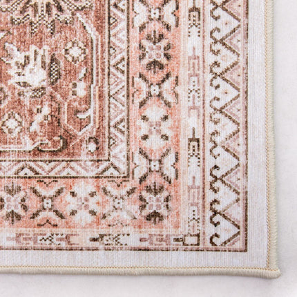 Vintage vloerkleden - Vintage vloerkleed Nomad Lichtroze - Vloerkledenloods