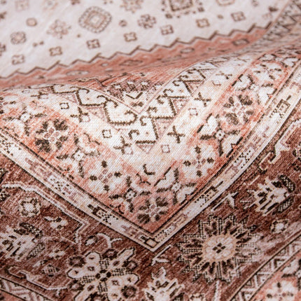 Vintage vloerkleden - Vintage vloerkleed Nomad Lichtroze - Vloerkledenloods
