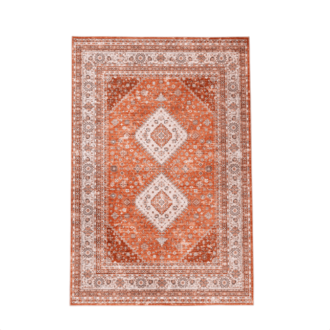 Vintage vloerkleden - Vintage vloerkleed Nomad Roest - Vloerkledenloods