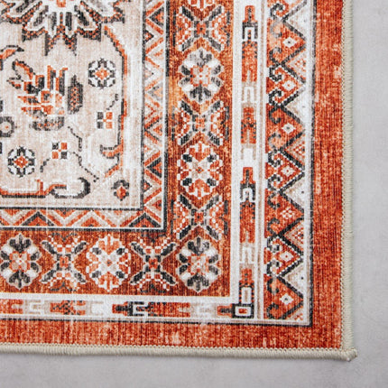 Vintage vloerkleden - Vintage vloerkleed Nomad Roest - Vloerkledenloods