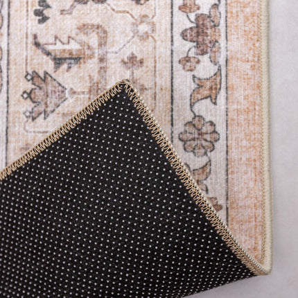 Vintage vloerkleden - Vintage vloerkleed Serai Beige/Bruin - Vloerkledenloods
