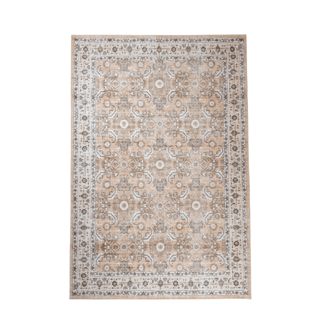 Vintage vloerkleden - Vintage vloerkleed Serai Beige/Bruin - Vloerkledenloods