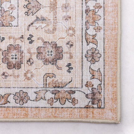 Vintage vloerkleden - Vintage vloerkleed Serai Beige/Bruin - Vloerkledenloods