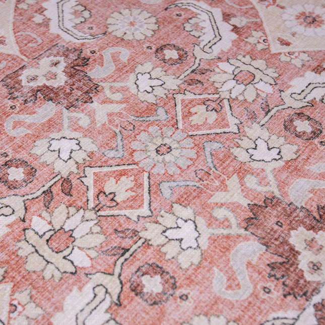 Vintage vloerkleden - Vintage vloerkleed Serai Roze - Vloerkledenloods