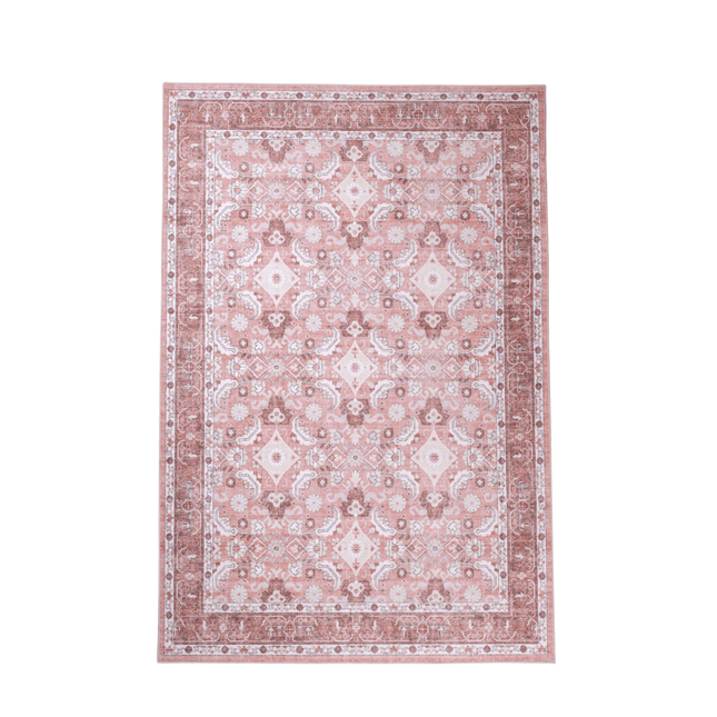 Vintage vloerkleden - Vintage vloerkleed Serai Roze - Vloerkledenloods