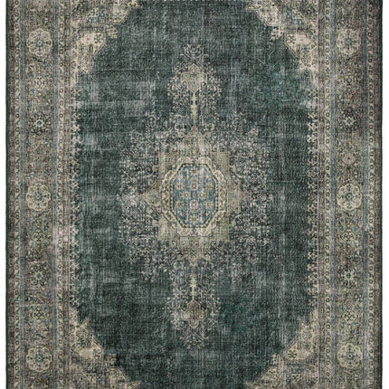 Vintage vloerkleden - Vintage vloerkleed Shirak Dark Green Interieur05 - Vloerkledenloods
