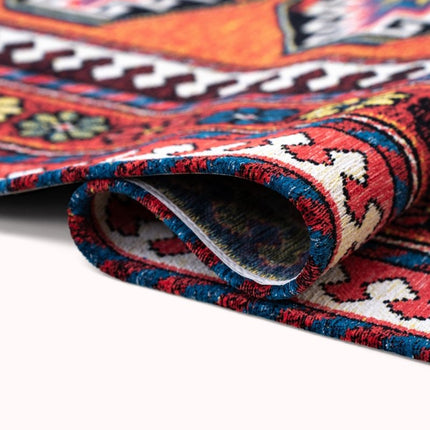 Vintage vloerkleden - Vloerkleed Antalia Red Mix 9844 - Louis de Poortere - Vloerkledenloods
