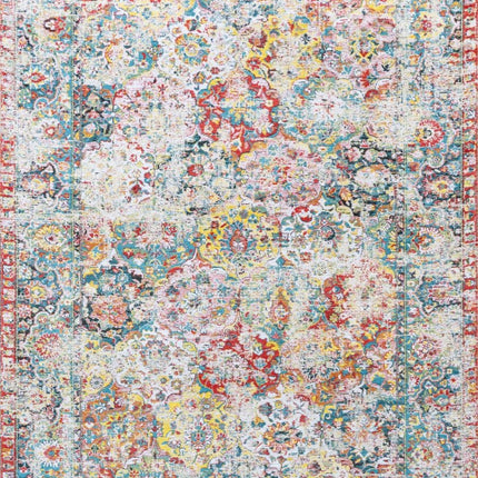 Vintage vloerkleden - Vloerkleed Bakhtiari Janissery Multi 8712 - Louis de Poortere - Vloerkledenloods