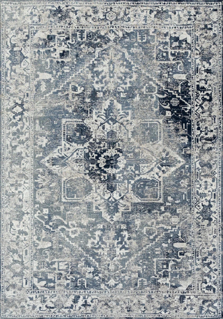 Vintage vloerkleden - Vloerkleed Tabriz Atlantide 9646 - Louis De Poortere - Vloerkledenloods