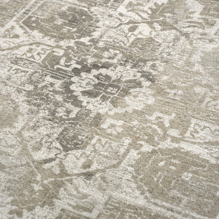 Vintage vloerkleden - Vloerkleed Tabriz Suede 9647 - Louis De Poortere - Vloerkledenloods