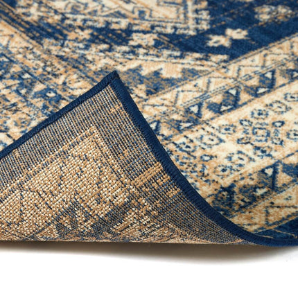 Vintage Vloerkleed Aila Blauw - Vloerkledenloods