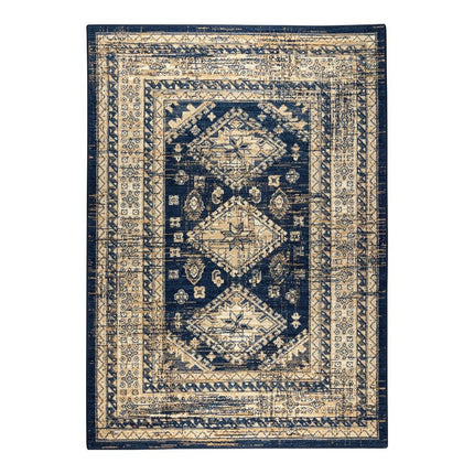 Vintage Vloerkleed Aila Blauw - Vloerkledenloods
