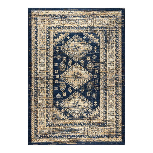 Vintage Vloerkleed Aila Blauw - Vloerkledenloods