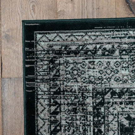 Vintage Vloerkleed Aila Groen - Vloerkledenloods