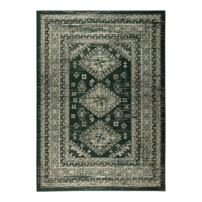 Vintage Vloerkleed Aila Groen - Vloerkledenloods