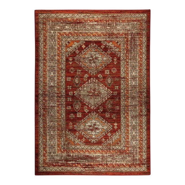 Vintage Vloerkleed Aila Rood/Oranje - Vloerkledenloods