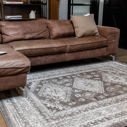 Vintage Vloerkleed Aila Taupe - Vloerkledenloods