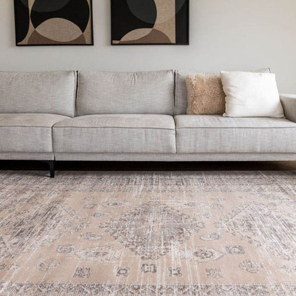 Vintage vloerkleed Aila Zand/Beige - Vloerkledenloods