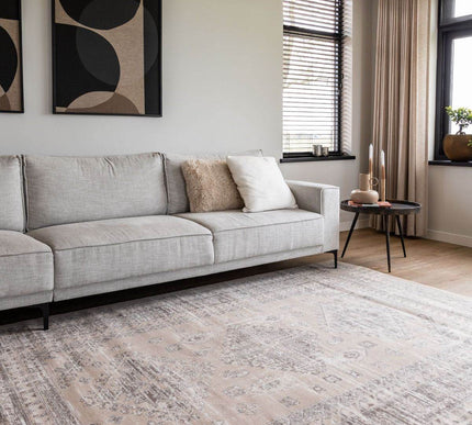 Vintage vloerkleed Aila Zand/Beige - Vloerkledenloods