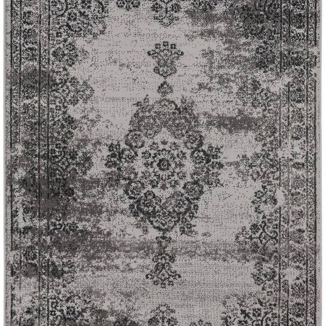 Vintage Vloerkleed Bloom - Grijs - EVA Interior - Vloerkledenloods